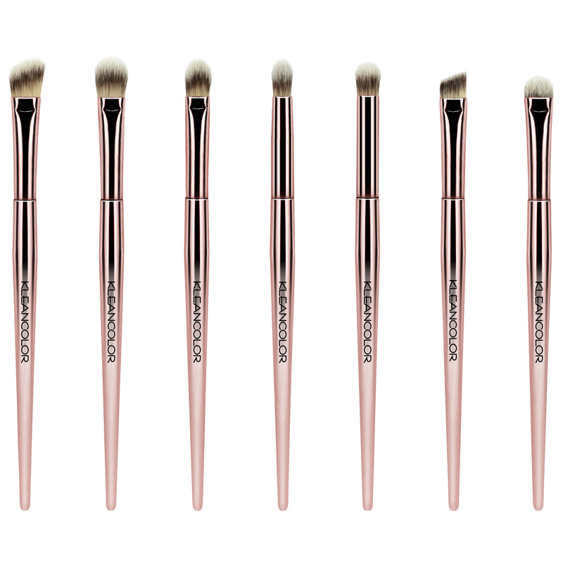 STOP & SMELL THE ROSES-7 PIECE EYE BRUSH SET – KleanColor